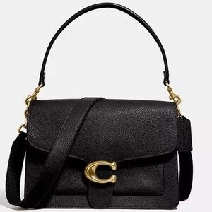 Coach Tabby Black Shoulder Bag NWT